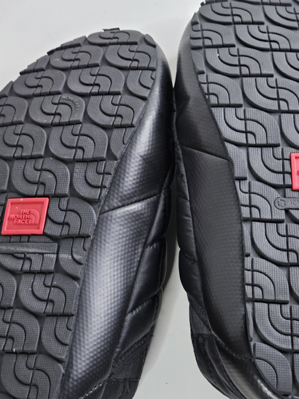 The North Face Black Quilted ThermoBall Slip-On Slippers - Picture 6 of 8